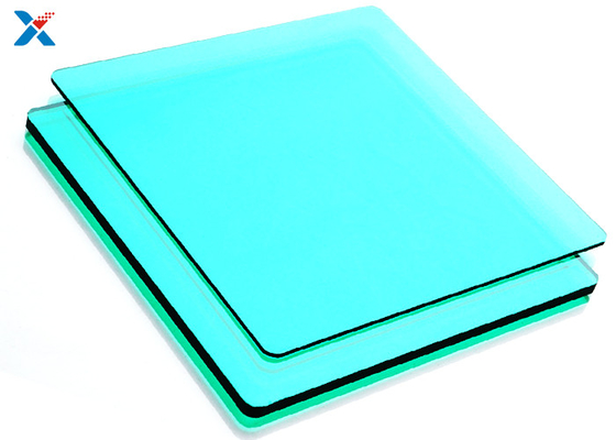 Tấm lợp mái Polycarbonate màu xanh 2mm Tấm nhựa nhà kính PC