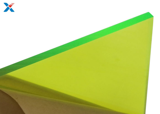 Tấm acrylic màu 3mm màu xanh huỳnh quang