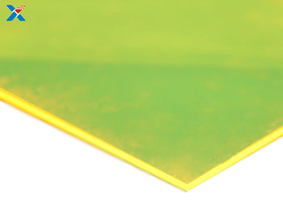 Tấm nhựa acrylic màu xanh lá cây huỳnh quang 4x8 Plexiglass huỳnh quang Tấm nền Perspex ép đùn
