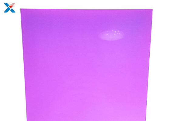 Mua Tấm nhựa màu Plexiglass màu tím mờ Mật độ 1,2g / cm3 online manufacture