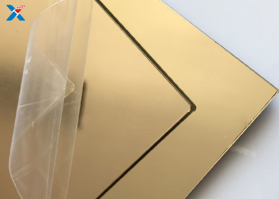 Mua Tấm gương acrylic màu vàng 2mm Tấm kính trang trí tường Plexi online manufacture