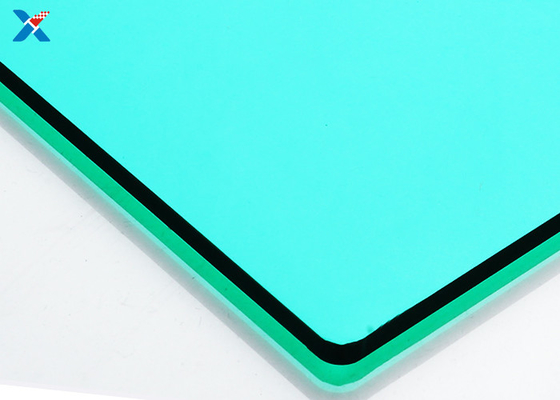 Tấm lợp mái Polycarbonate màu xanh 2mm Tấm nhựa nhà kính PC