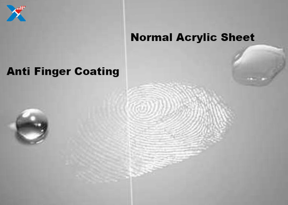 Tấm acrylic chống trầy xước tùy chỉnh Tấm acrylic chống dấu vân tay