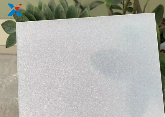Tấm Perspex mờ 2mm 1220 * 2440mm Tấm mái mờ trong suốt