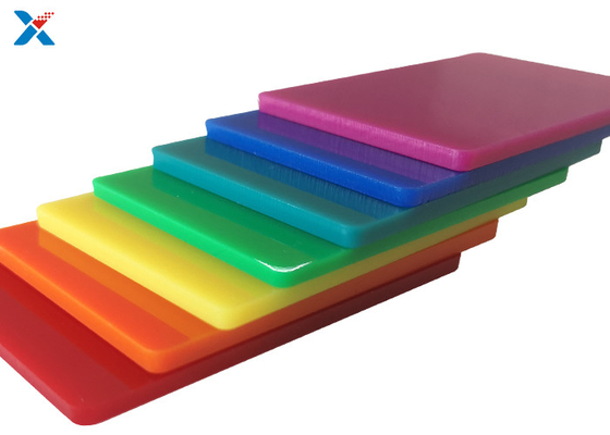 Tấm acrylic màu đỏ 2mm đúc đùn với bề mặt đánh bóng kép