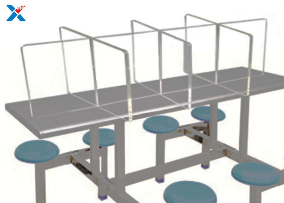 Hàng rào bảo vệ nhân viên thu ngân Tấm acrylic trong suốt để bảo vệ hắt hơi