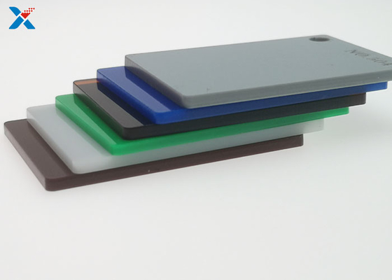Tấm acrylic màu ép đùn màu xanh lá cây Cắt tùy chỉnh