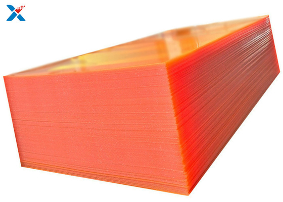 Tấm acrylic màu 8x4 Tấm màu cam Đúc tấm lợp Lucite lớn
