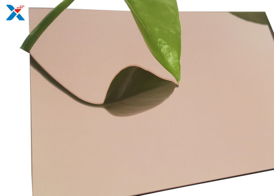 Tấm gương acrylic 8x4 Cắt theo kích thước Tấm Perspex vàng hồng lớn