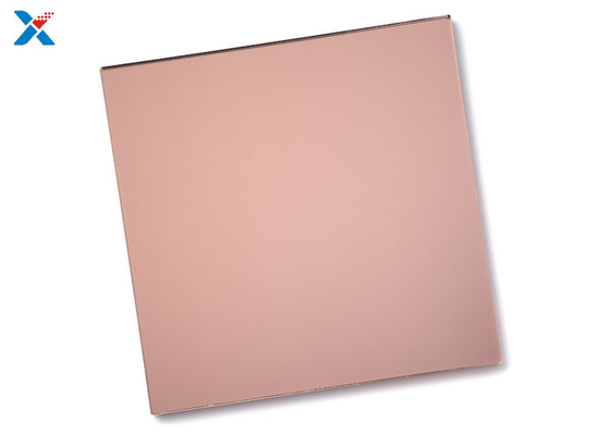 Tấm gương acrylic 8x4 Cắt theo kích thước Tấm Perspex vàng hồng lớn