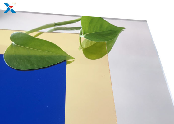 Bảng quảng cáo tấm Acrylic 8x4 màu xanh lam Bảng điều khiển acrylic trang trí