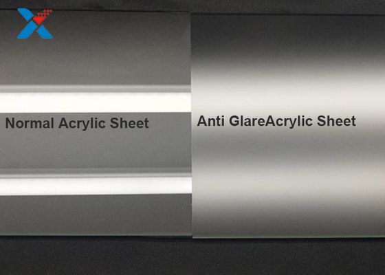 Tấm acrylic chống trầy xước chống lóa với lớp phủ phản quang
