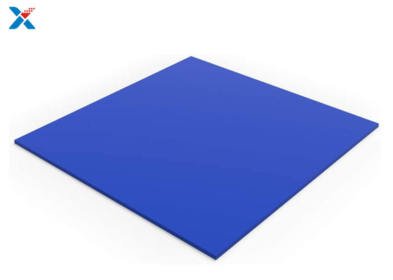 Tấm Perspex màu xanh lam mỏng 4x8 cho bảng quảng cáo được cắt theo kích thước